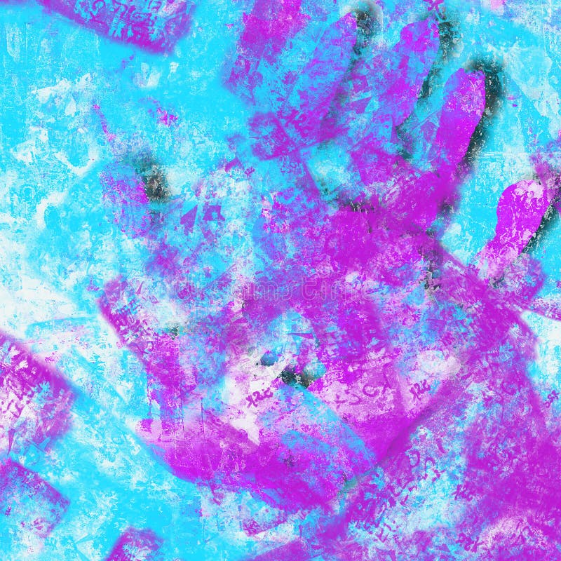 Abstract mixed media background or texture vector illustration