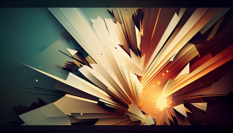 Abstract Modern Background. Generate Ai. stock illustration