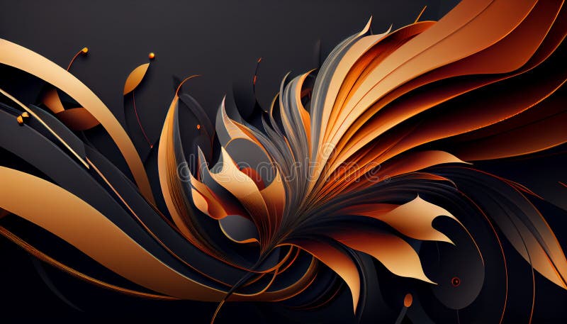 Abstract Modern Background. Generate Ai. stock illustration