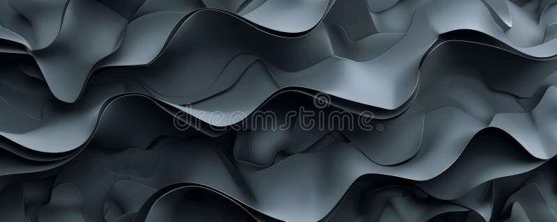 Abstract modern background with soft gradients of grey and black. The design is sleek and stock photography