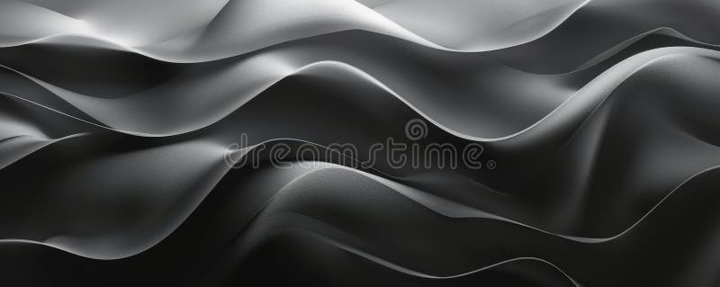 Abstract modern background with soft gradients of grey and black. The design is sleek and royalty free stock photos