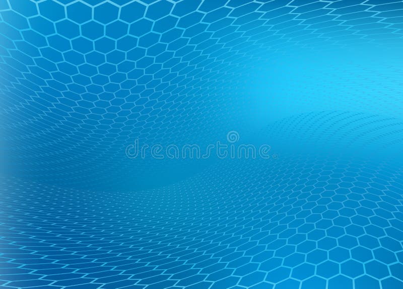 Abstract Modern Medical Blue Background