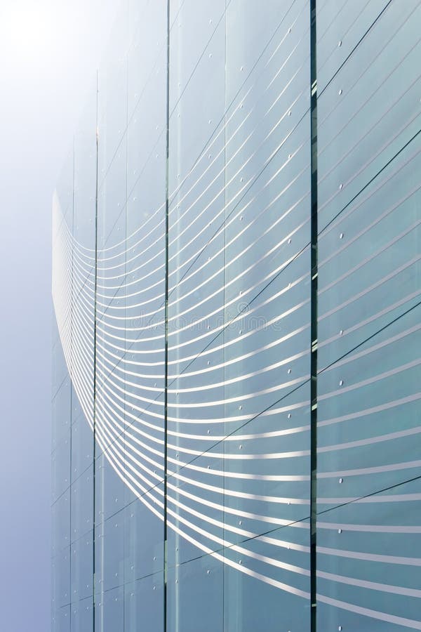 Abstract of modern building windows