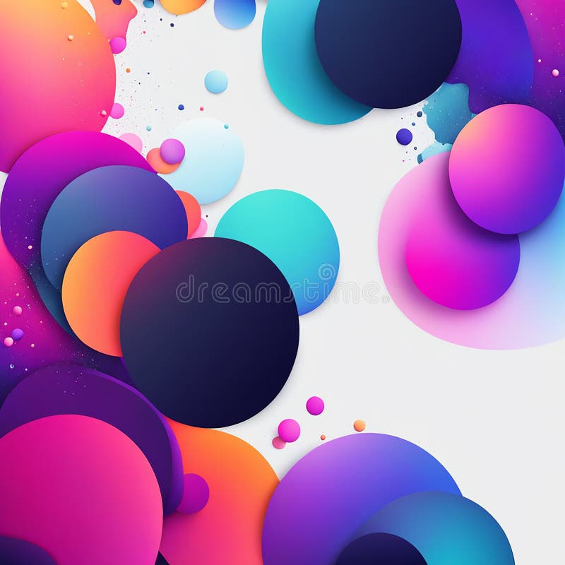 Abstract modern colorful blob background and texture. Design colorful blob shape background for use royalty free illustration