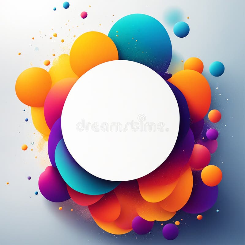 Abstract modern colorful blob background and texture. Design colorful blob shape background for use royalty free illustration