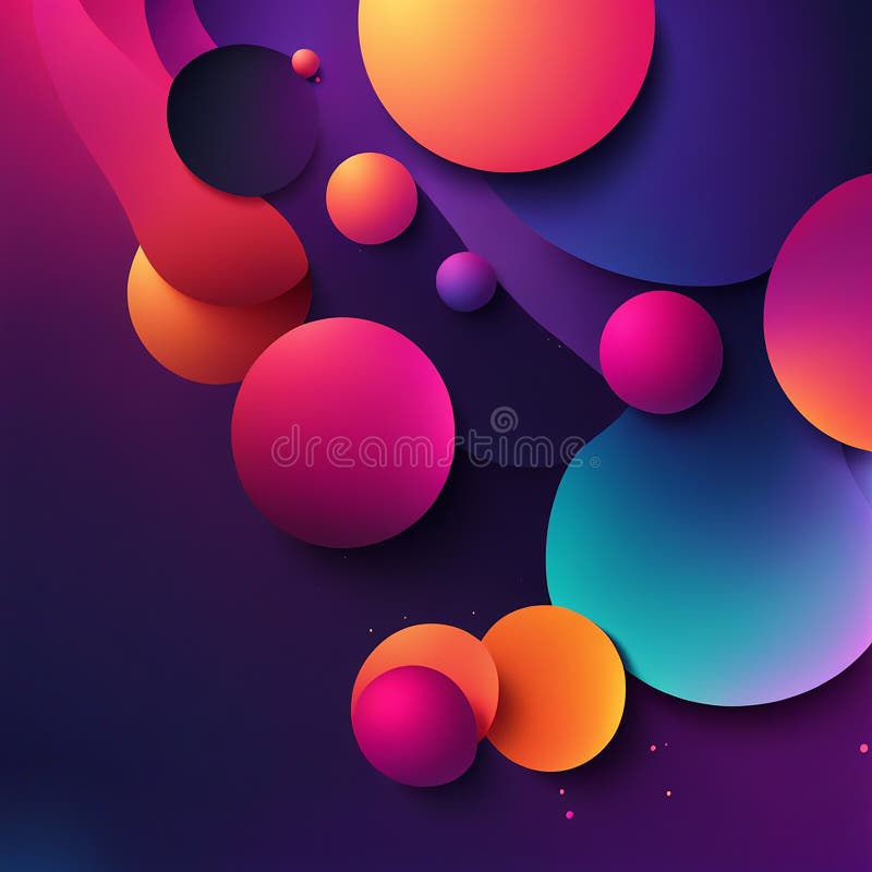 Abstract modern colorful blob background and texture. Design colorful blob shape background for use. Abstract colorful, aesthetic, blob design. Ai generative.