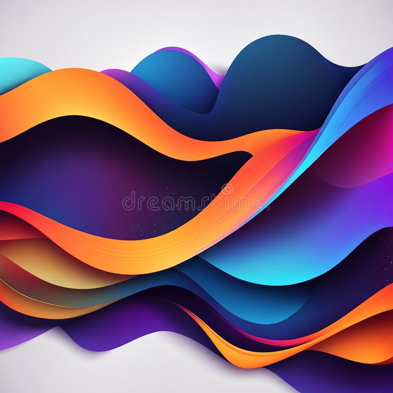 Abstract modern colorful blob background and texture. Design colorful blob shape background for use royalty free illustration