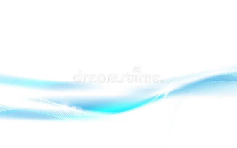 Abstract modern futuristic blue and white wavy with blurred light curved lines background