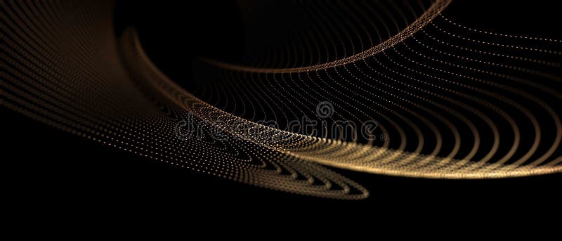 Abstract of modern high tech internet data center room with rows of racks with network and server hardware royalty free stock photography