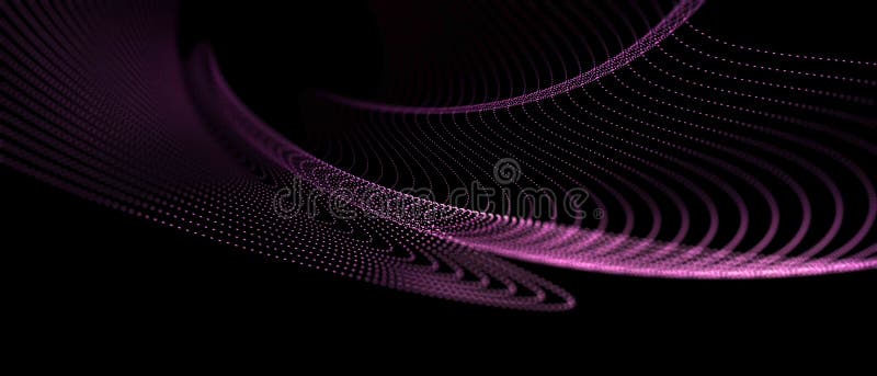 Abstract of modern high tech internet data center room with rows of racks with network and server hardware royalty free stock photo