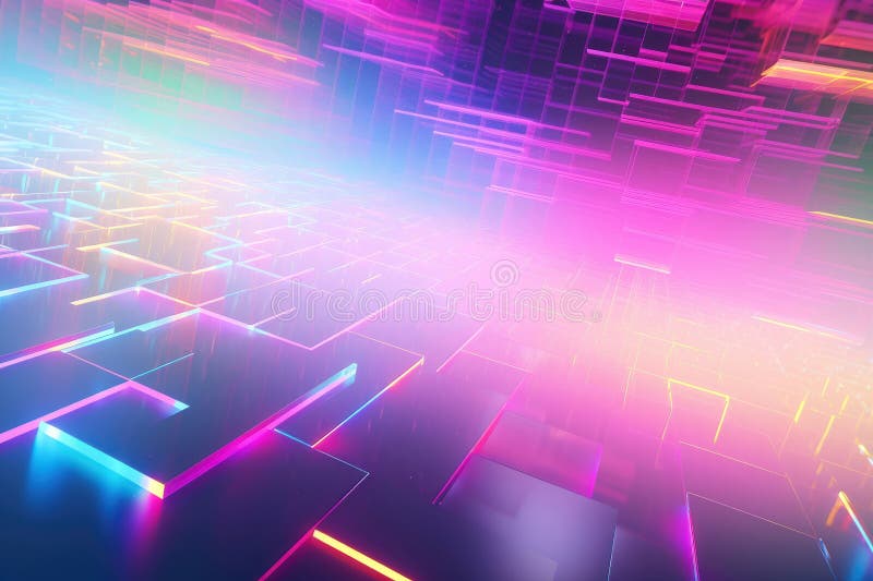 Pastel holographic iridescent background, AI generated 24977776