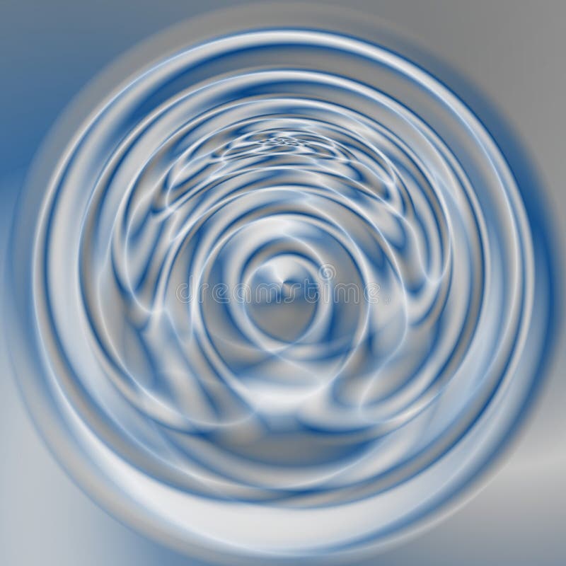 Abstract Modern Swirl Background Blue and Silver Gray Colored