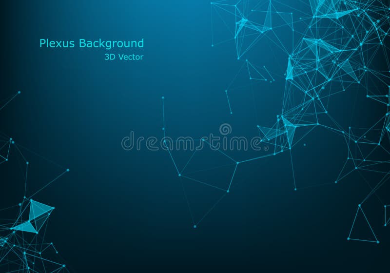 Abstract molecule background, genetic and chemical compounds, connected lines with dots, medical, technological and scientific vector illustration Abstract molecule background, genetic and chemical compounds, connected lines with dots, medical, technological and scientific vector illustration
