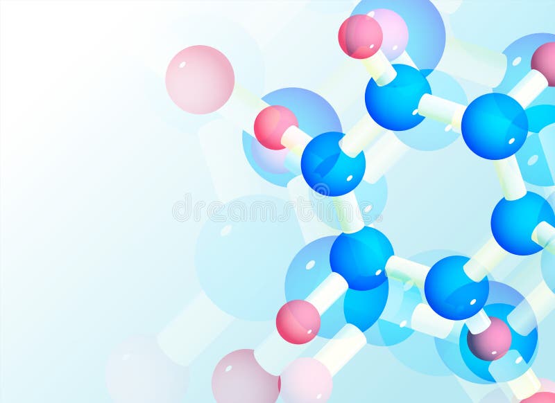 Abstract molecules background for science or healthcare medical vector illustration Abstract molecules background for science or healthcare medical vector illustration