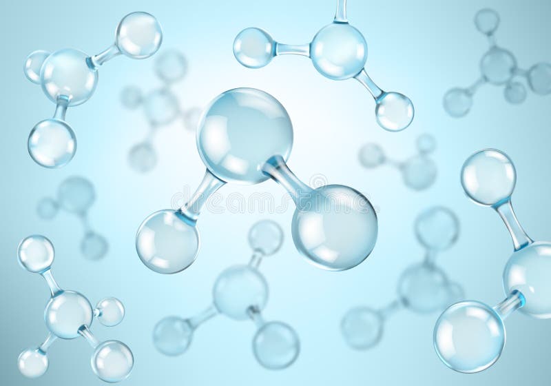 Abstract moleculesontwerp atomen Moleculaire structuur met blauwe sferische deeltjes stock illustratie Abstract moleculesontwerp atomen Moleculaire structuur met blauwe sferische deeltjes stock illustratie