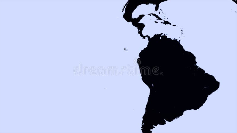 Abstract monochrome Earth planet rotating, seamless loop. Digital terrestrial globe spinning, black and white. vector illustration Abstract monochrome Earth planet rotating, seamless loop. Digital terrestrial globe spinning, black and white. vector illustration