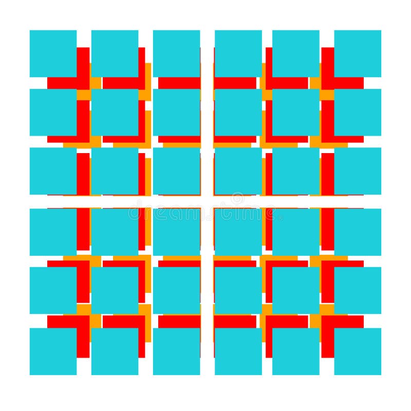 Abstract mosaic, array shape, design element royalty free illustration