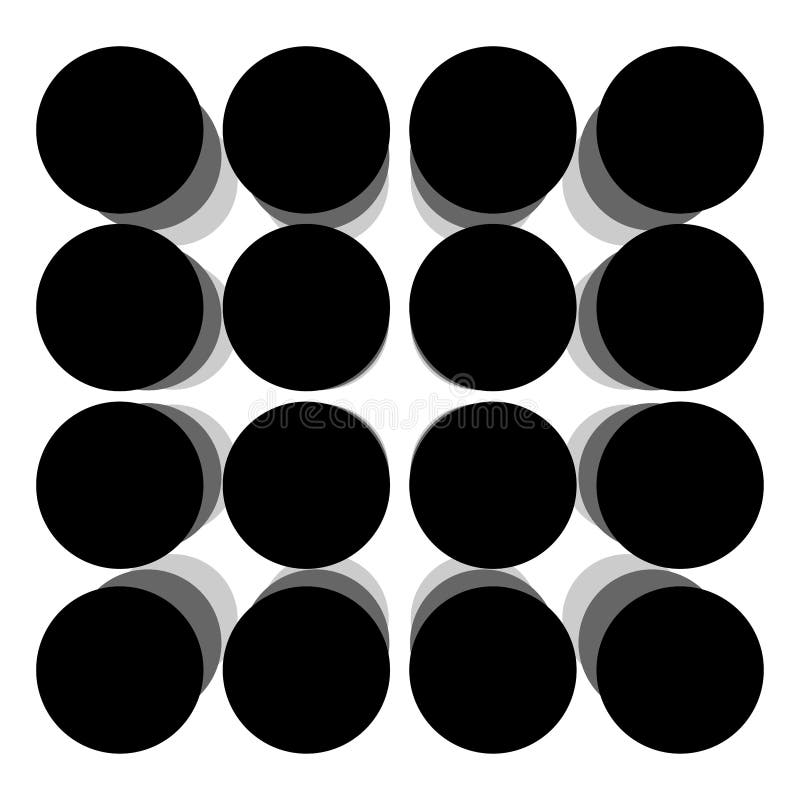 Abstract mosaic, array shape, design element royalty free illustration