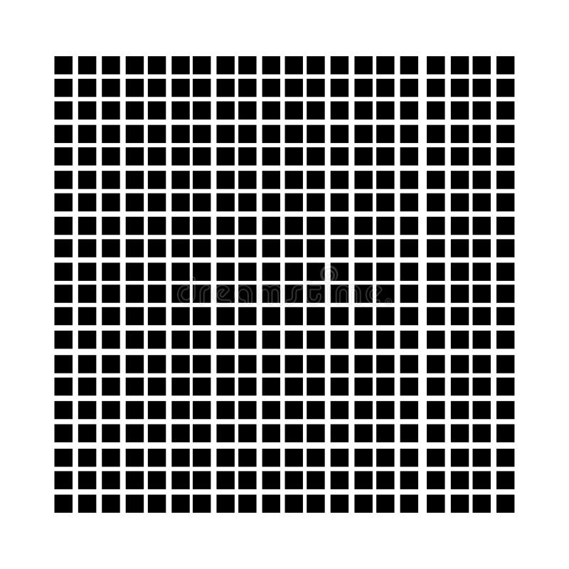 Abstract mosaic, array shape, design element royalty free illustration