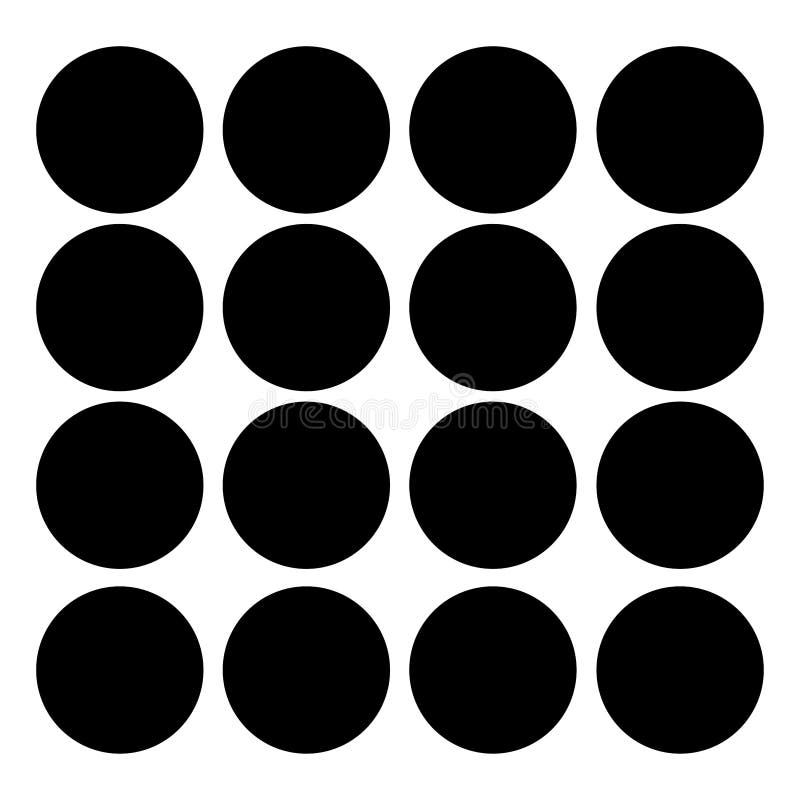 Abstract mosaic, array shape, design element vector illustration