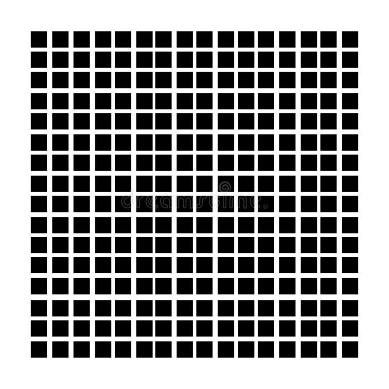 Abstract mosaic, array shape, design element royalty free illustration