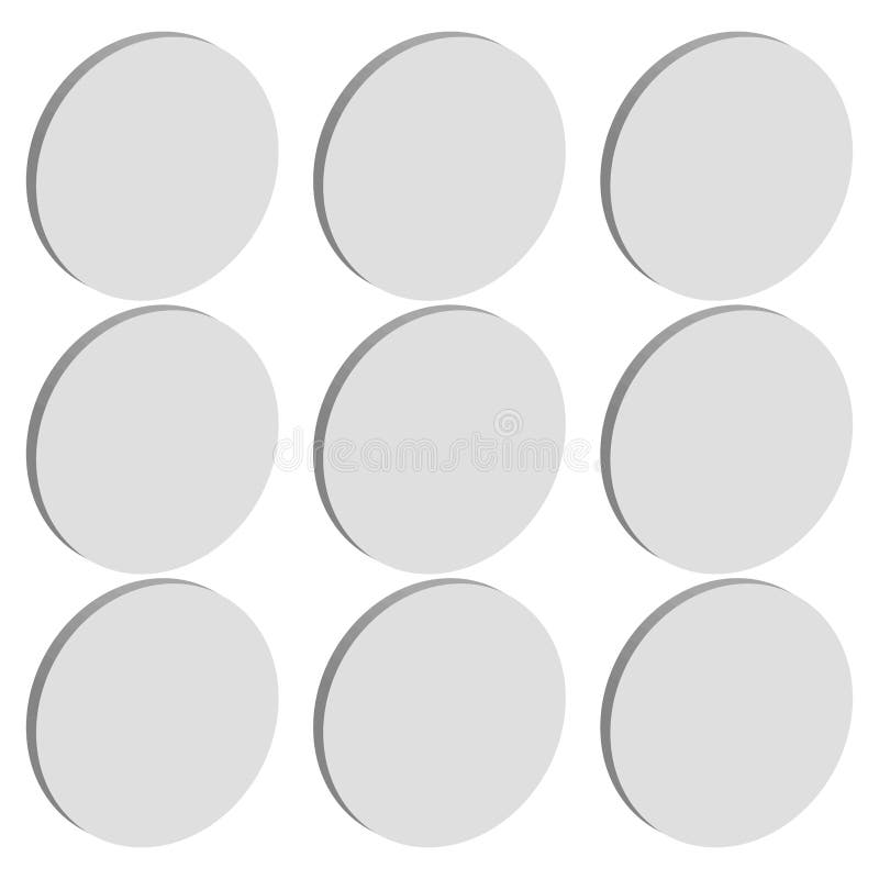 Abstract mosaic, array shape, design element stock illustration