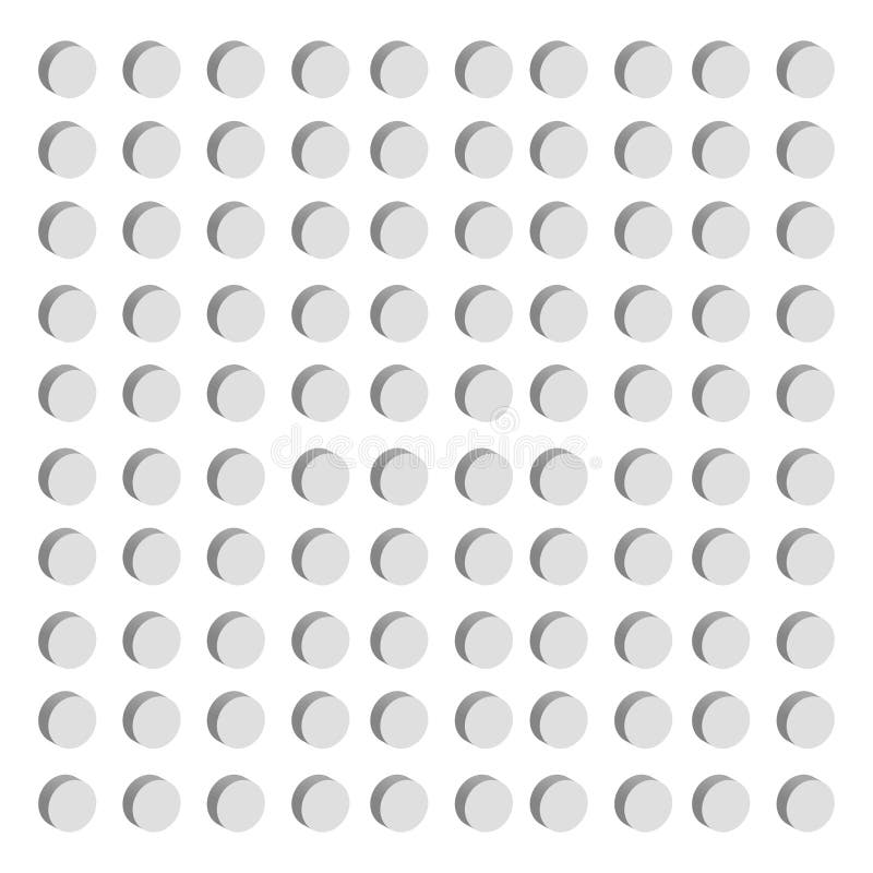 Abstract mosaic, array shape, design element vector illustration