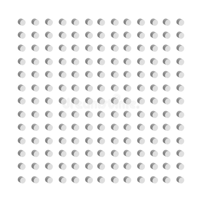 Abstract mosaic, array shape, design element royalty free illustration