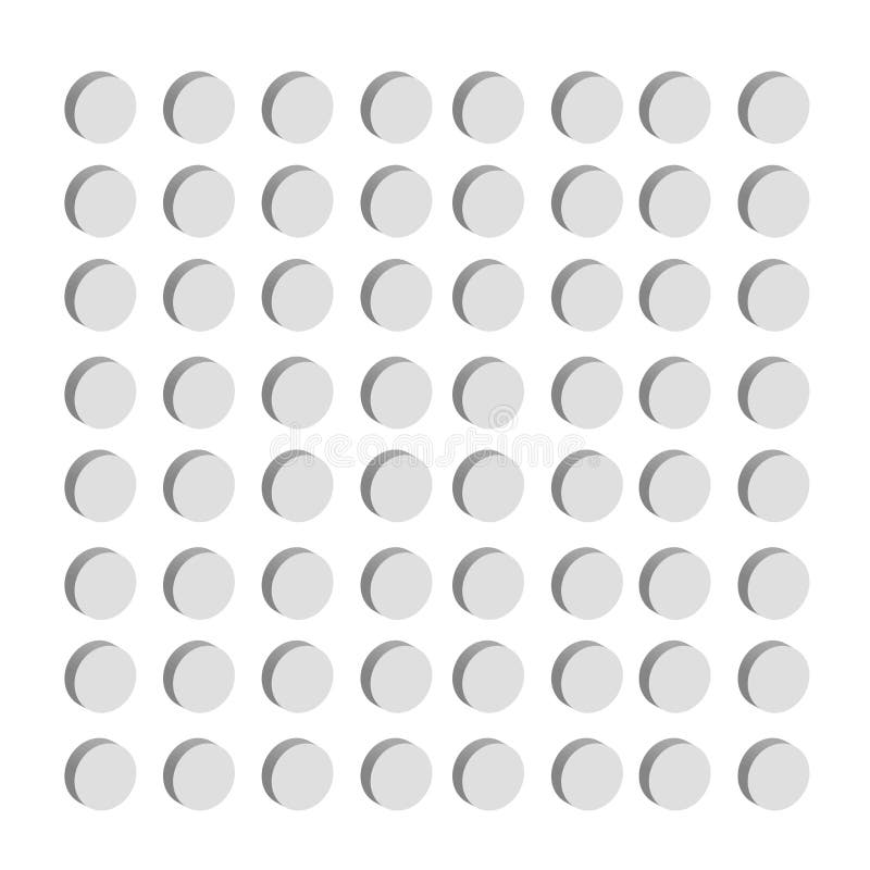 Abstract mosaic, array shape, design element vector illustration
