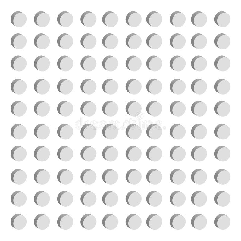 Abstract mosaic, array shape, design element vector illustration