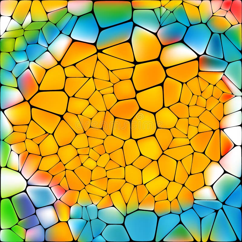 Abstract Mosaic Backgrounds Stock Vector Illustration of design, blot 232095818