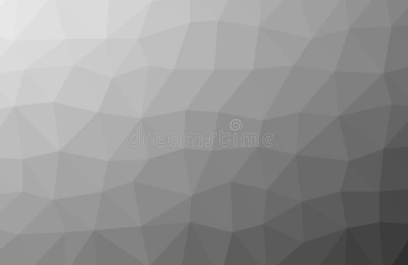 Abstract mosaic Black White Polygonal Geometric Triangle Background, Low Poly Style. Business Design Templates modern Triangle