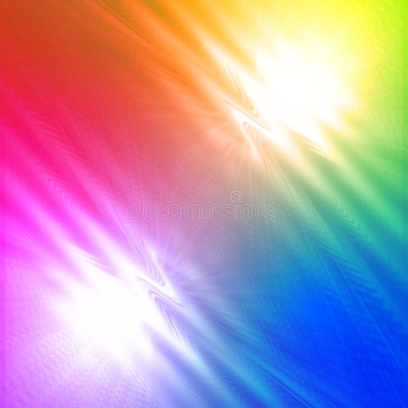 Abstract rainbow background with shining white lines and motley waves over multicolored gradient. Abstract rainbow background with shining white lines and motley waves over multicolored gradient