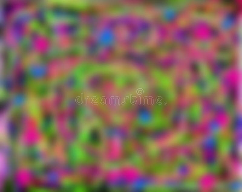 Abstract Multicolor Blur