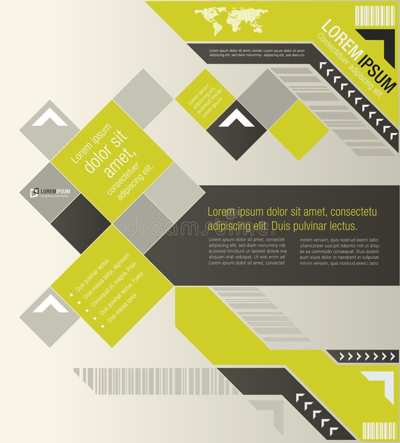 Abstract multicolor element. royalty free illustration