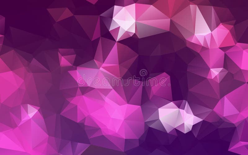 Abstract Multicolor purple, pink polygonal illustration, which consist of triangles. Geometric background in Origami style with g royalty free illustration Abstract Multicolor purple, pink polygonal illustration, which consist of triangles. Geometric background in Origami style with g royalty free illustration