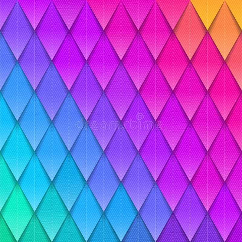 Abstract multicolored background. Paper colorful artificial plumage. Color paper background vector illustration