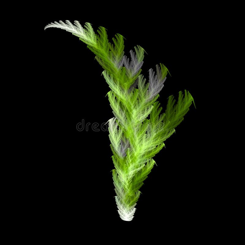 Abstract multicolored illustration on a dark background royalty free illustration