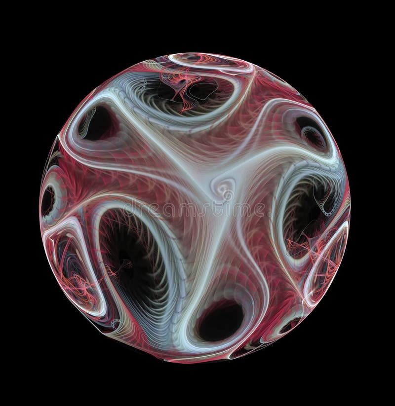 Abstract multicolored illustration on a dark background vector illustration