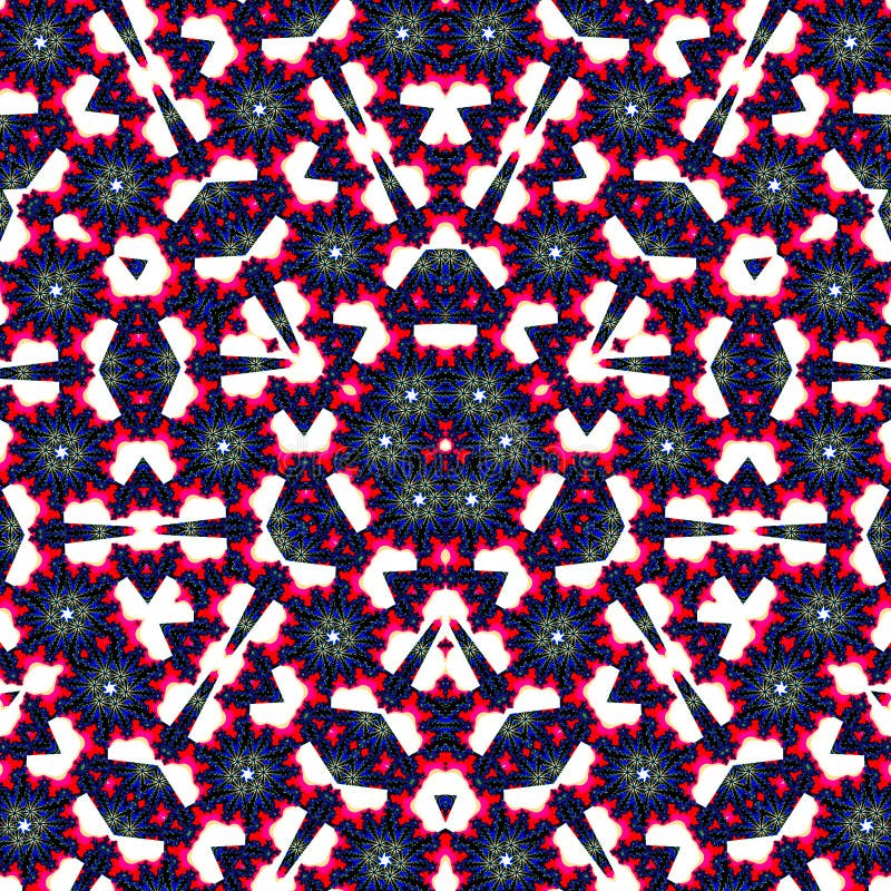 Abstract multifinal star with patterns.