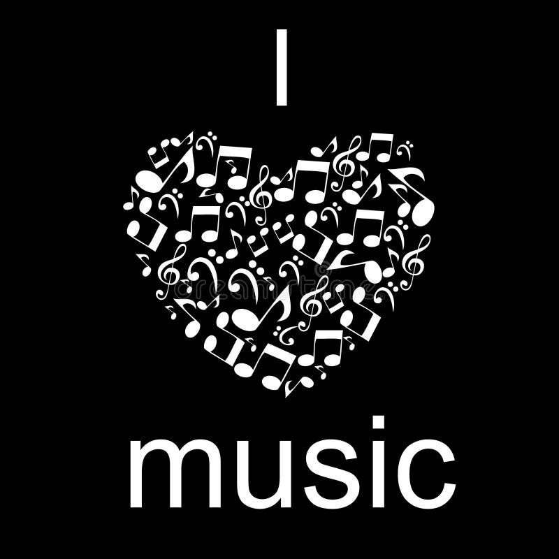 Abstract Music Background Vector Illustration For Stock Vector