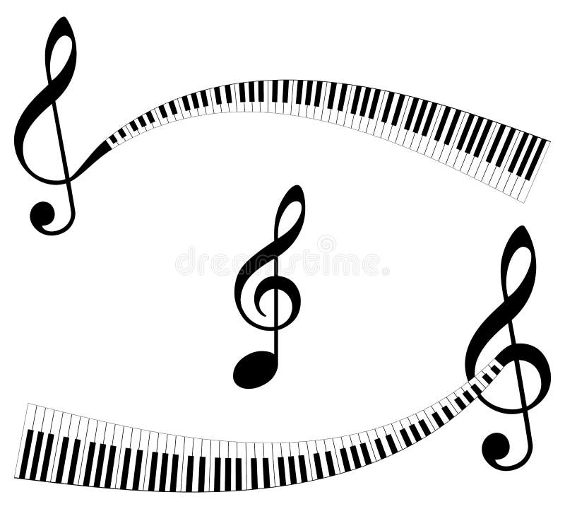 Abstract music symbols royalty free illustration Abstract music symbols royalty free illustration