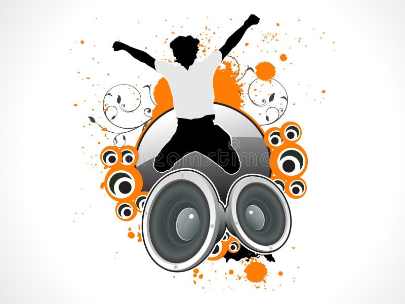 Abstract sound explode stock vector. Illustration of flyer  