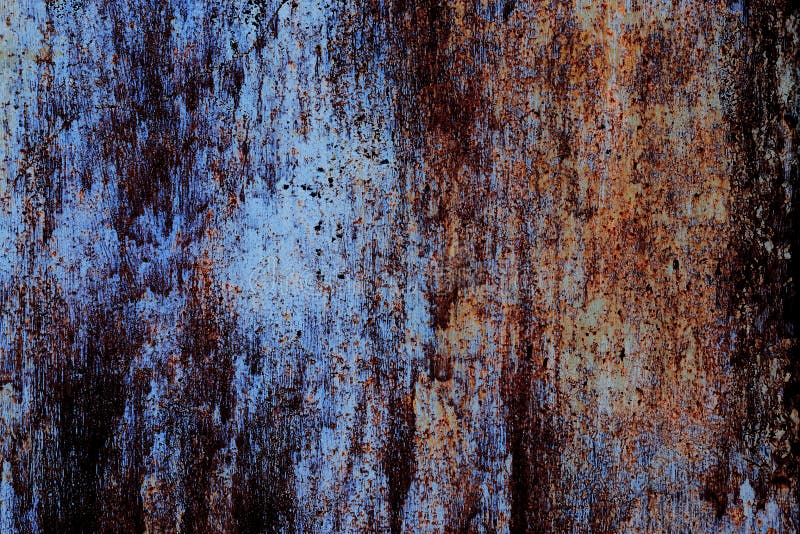 Abstract mystical background with rusty metal texture in horror royalty free stock photo
