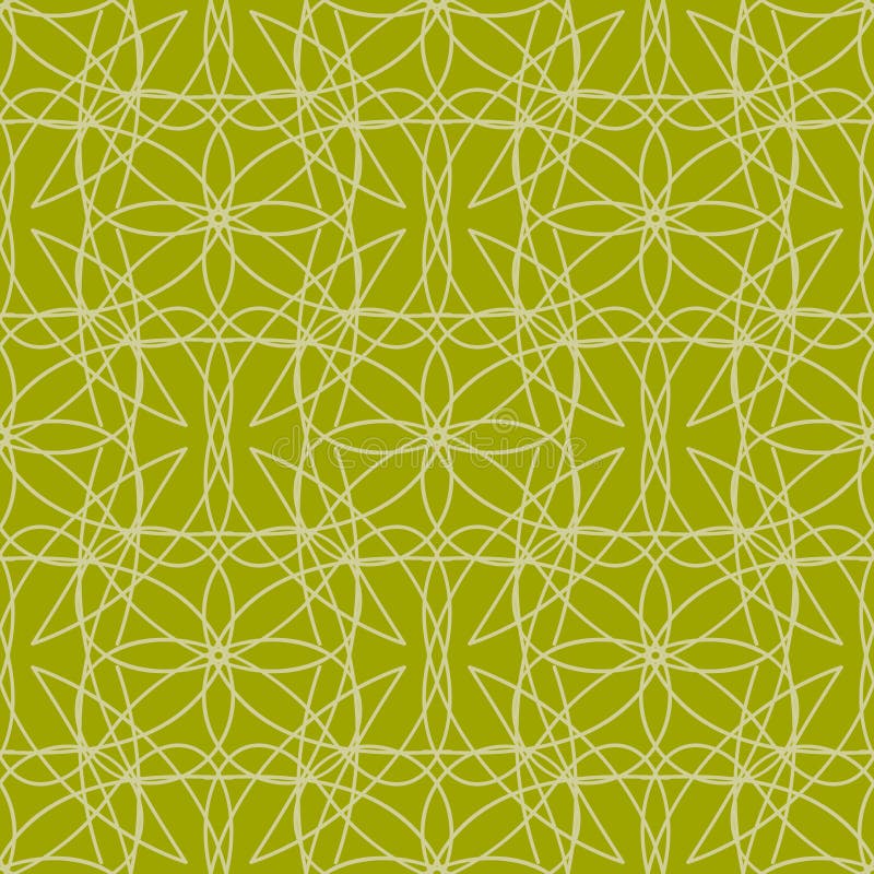 Abstract naadloos patroon met bloemenelementen royalty-vrije illustratie Abstract naadloos patroon met bloemenelementen royalty-vrije illustratie