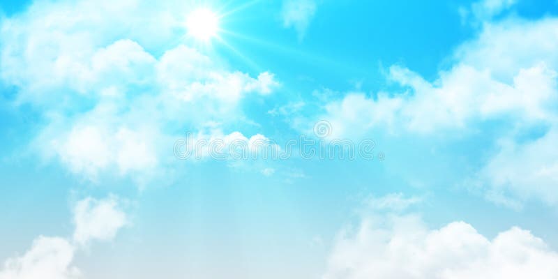 Abstract Natural Morning Sky with Beautiful Sun  Morning Sky  Background. Stock Image - Image of beautiful, ocean: 225598711