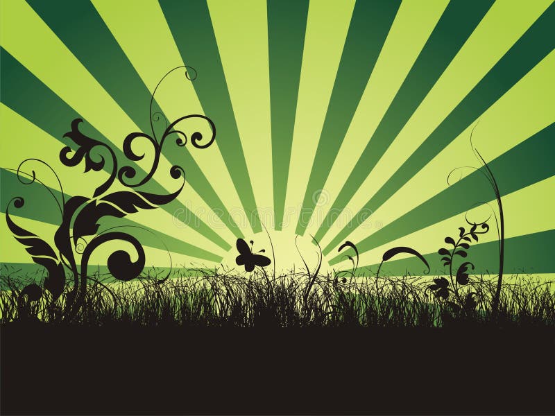 Abstract nature background royalty free illustration