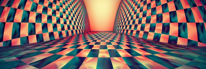 Abstract Neo Dadaist Patterns of Op Art Design, Conceptual Optical Illusion Images, Neo Dadaism