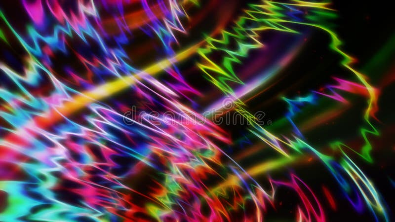 Abstract Neon Background with Glowing Pattern. Stock Illustration -  Illustration of wallpaper, fractal: 237688789