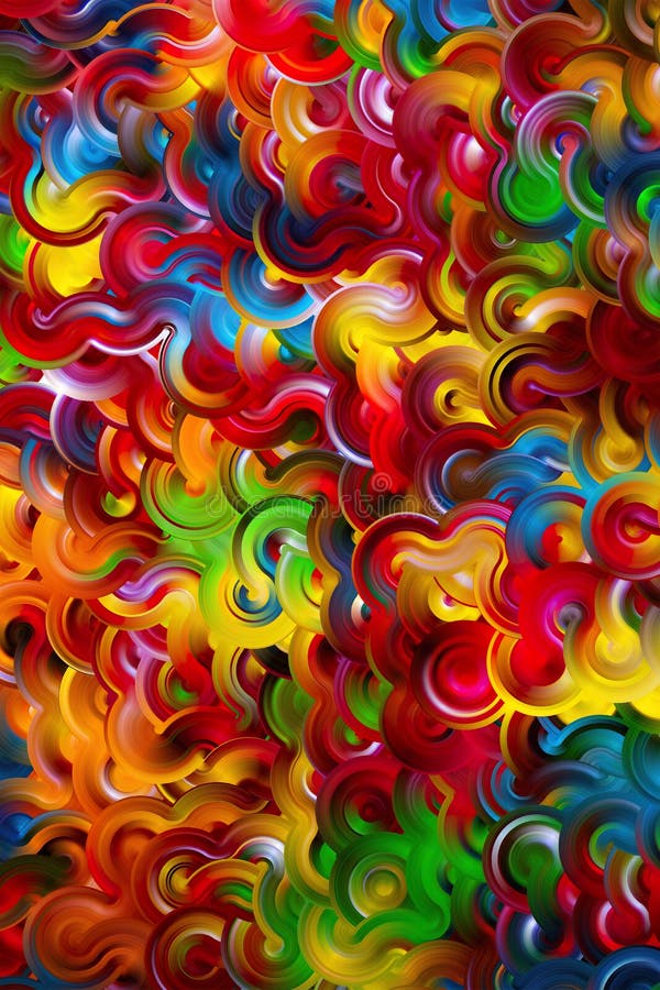 Abstract neon color modern pattern background vector illustration